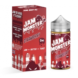 Hakkında daha ayrıntılıJam Monster E-Juice - Strawberry - 100ml