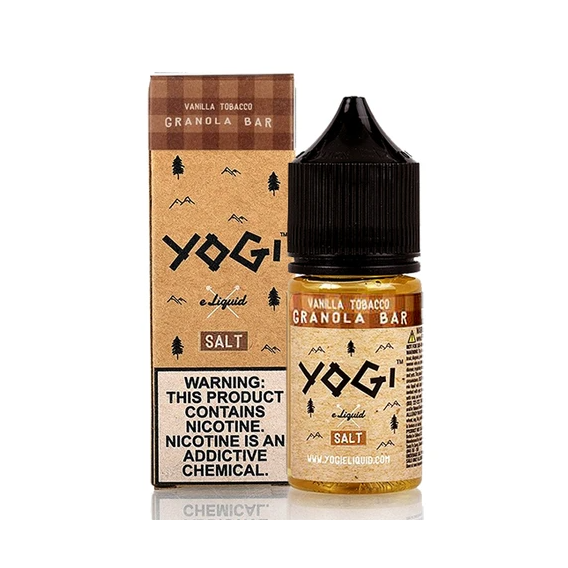 Yogi Vanilla Tobacco Granola Bar Salt Likit 30ml